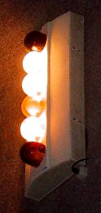Beleuchtungskörper aus dem ersten Goetheanum